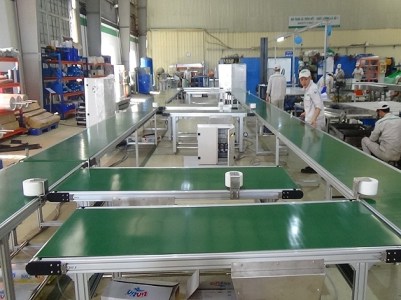 Dây chuyền băng tải PVC - Công Ty TNHH Công Nghệ HNT